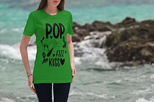 Pop Fizz Kiss Celebration Tshirt