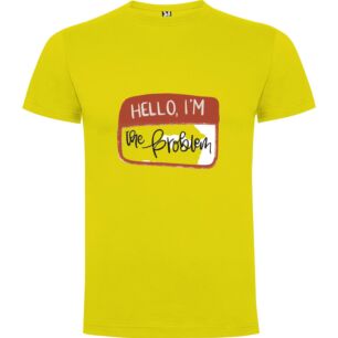 Problematic Greetings Illustration Tshirt