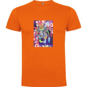 Psychedelic Robot Shaman Tshirt