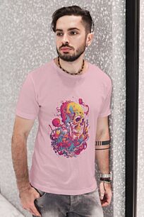 Psychedelic Skull Art Tshirt