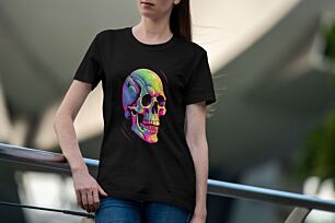 Psychedelic Skull Art Tshirt