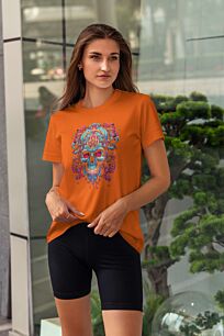 Psychedelic Skull Artwork Tshirt