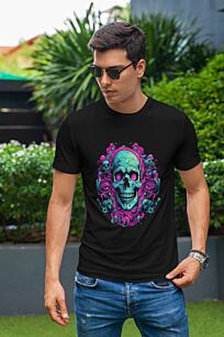 Psychedelic Skull Artwork Tshirt