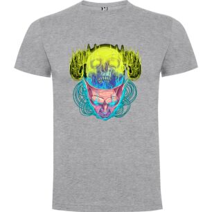 Psytrance Skull Art Tshirt