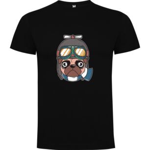 Pug Pilot Adventure Tshirt