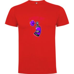 Purple Graffiti Can Tshirt