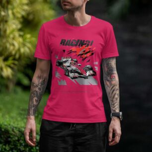 Racing Car Poster Tshirt