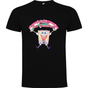 Rainbow-Chasing SpongeBob Tshirt