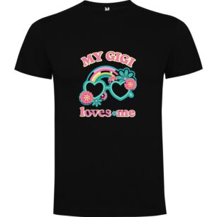 Rainbow Heart Shirt Tshirt