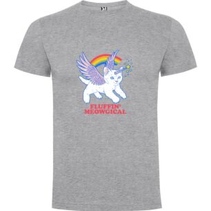 Rainbow Winged Feline Tshirt