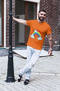 Rainbow with Clouds Tshirt