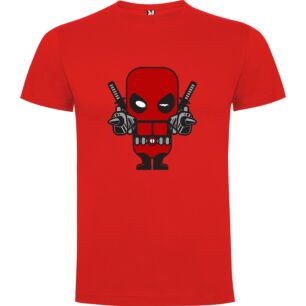 Red Gunslinger Deadpool Tshirt