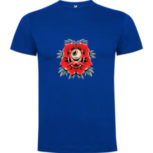 Red Mystic Rose Eye Tshirt