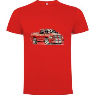 Red Truck Noir Tshirt