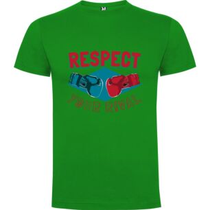 Respectful Boxing Gloves Tshirt