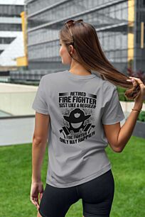 Retired Fire Fighter Tshirt