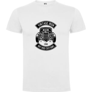 Retro Hot Rod Logo Tshirt