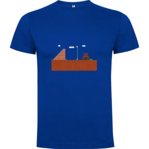 Retro Mario Pixel Art Tshirt