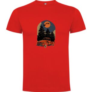 Retro Moonlit Truck Tshirt