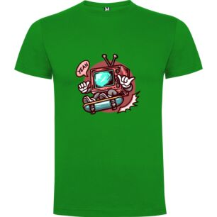 Retro TV Skater Vibes Tshirt