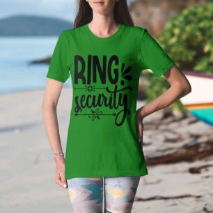 Ring Security Design Tshirt