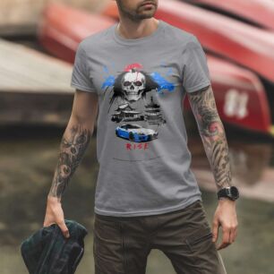 Rise of the Skull Car Tshirt