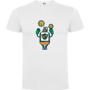 Robotic Shield Battle Tshirt