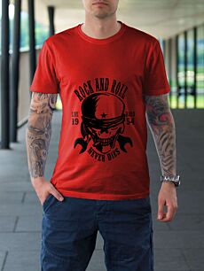 Rock and Roll Skull Tshirt