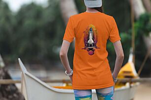 Rocket Launch Illustration Tshirt