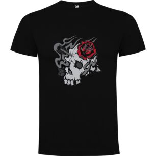 Rose Skull Rock Tshirt