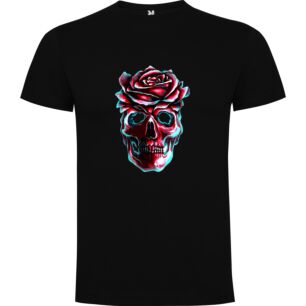 Rosy Skull Fantasy Tshirt