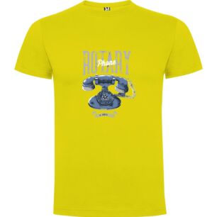 Rotary Blue Vintage Phone Tshirt