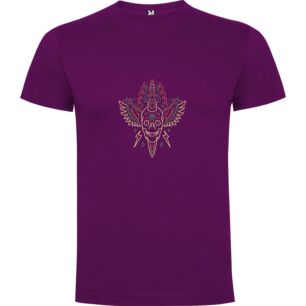 Sacred Skull Wings Tshirt