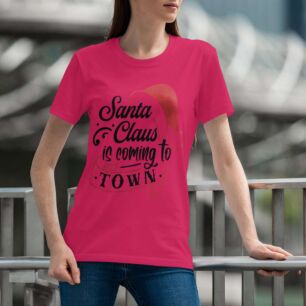 Santa Claus is Coming to Town Tshirt