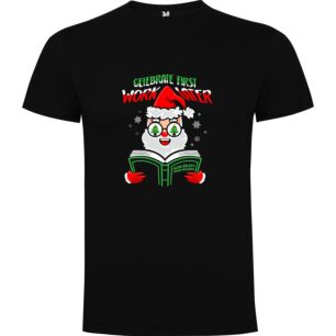 Santa's Festive Tale Tshirt