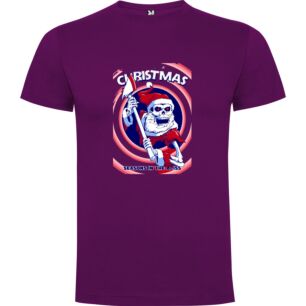 Santa's Skeleton Merry Tee Tshirt