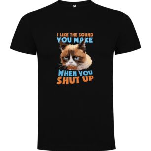 Sassy Silence, Smiling Grumpy Tshirt