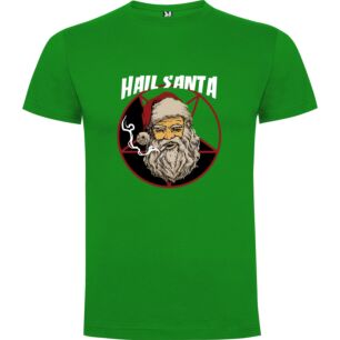 Satanic Santa Flick Tshirt