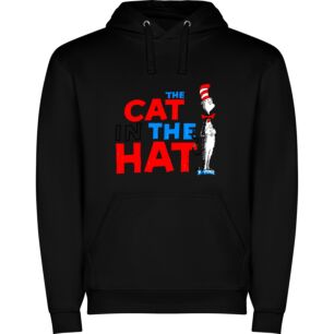 Seuss-inspired Cat Couture Φούτερ με κουκούλα