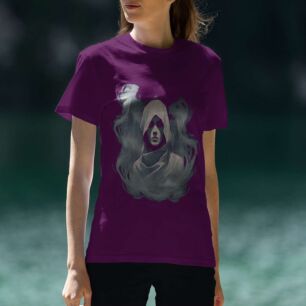 Shrouded Figure in Mist Tshirt