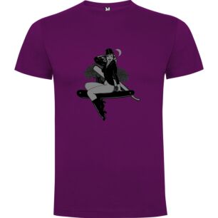 Skate Pinup Noir Tshirt