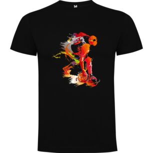 Skateboard Dribble Art Tshirt