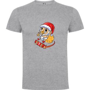 Skateboarding Santa and Friends Tshirt