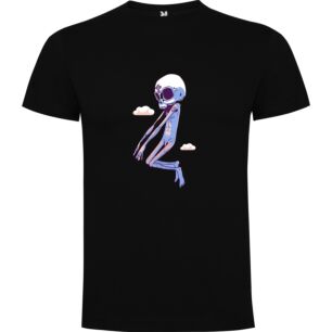 Skeletal Elegance Ascends Tshirt