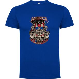 Skull Guns American Nightmare Tshirt