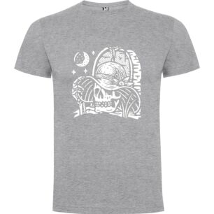 Skull in Monochrome Tshirt