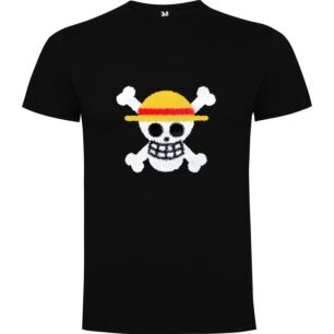 Skull in Yellow Tshirt