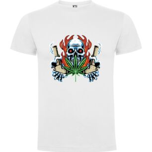 Smoky Skeleton Showdown Tshirt