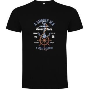 Smooth Maritime Sailing Attire Tshirt