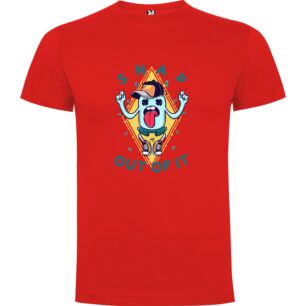 Snap Mascot Illustration Tshirt